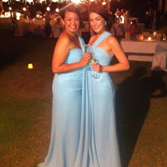 Tiffany Blue Ball Gown 💙 - Picture 3 of 9